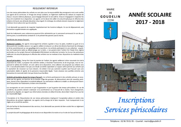 [Telechargez le livret  d'information et d'inscription]